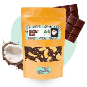 Chocolat Chaud Thé Noir Saveur Chocolat Noix De Coco