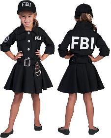 Costume FBI filles