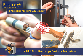 Serrurier Boussy-Saint-Antoine (91800)