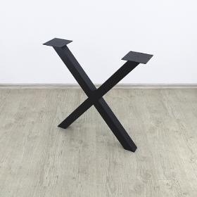 Forme X Pied de meuble Métal 