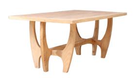 Table basse rectangle scandinave bois massif Viggo