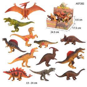 Dinosaures Pvc 12ass