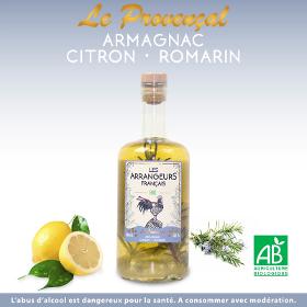 Armagnac Citron – Romarin, Le Provençal (édition limitée) Bio