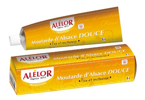 Moutarde douce d'Alsace Tube 175G