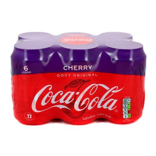 Coca Cherry Pack De 6 X 33cl