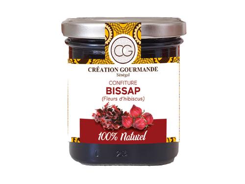 Confiture Bissap (Fleur d'hibiscus) 200G