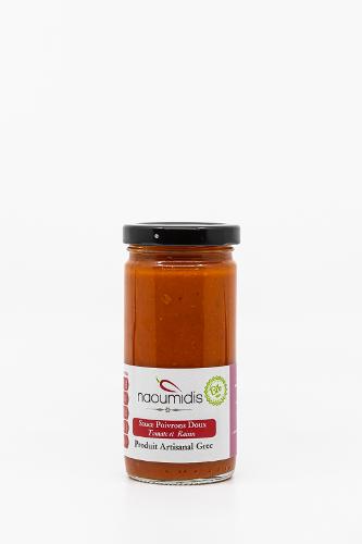 Sauce Bio Poivrons Mélasse de Raisin 260g