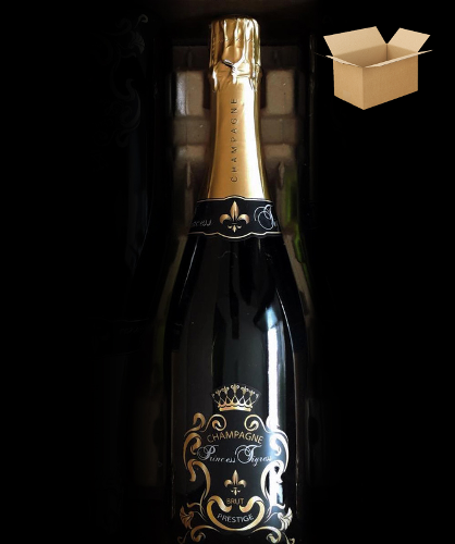 Champagne Prestige "princess Tigress" (75 cl) - Carton X 6 Bouteilles
