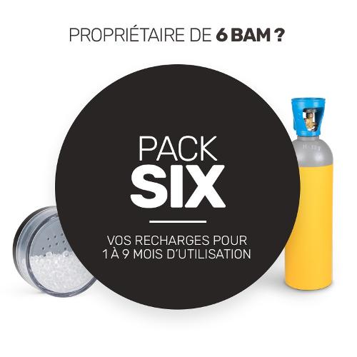 Pack de recharge de consommables pour vos six BAM