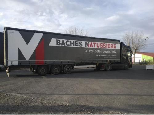 Bache et Rideau coulissant camion