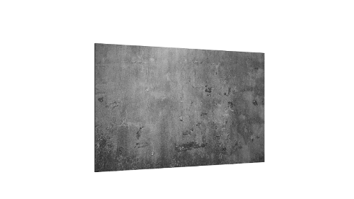 ALLboards Tableau en Verre Magnétique Style Gris Béton Mur Ciment 90x60cm