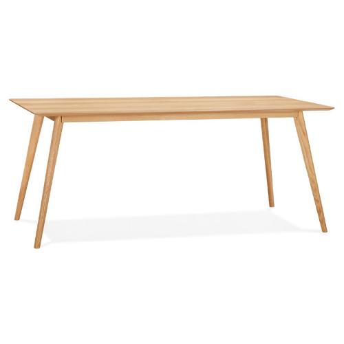 Table à manger bureau style scandinave en bois ZUMBA
