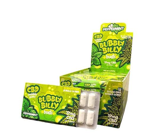 CBD Chewing Gums - Menthe Poivrée - Bubbly Billy