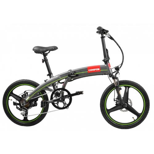Velo Electrique 20 " Bicyclette Pliable A Batterie Hecht