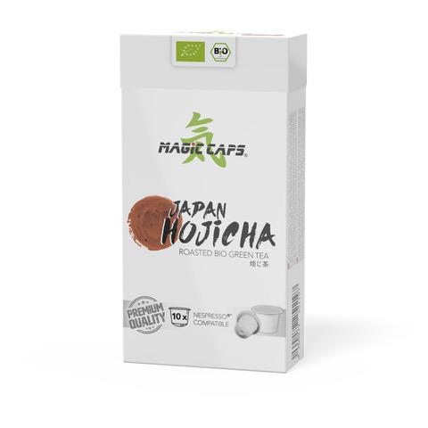 Capsules de thé vert torréfié Hojicha, compatibles avec Nesp