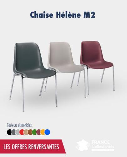 Promo Chaises Empilables Coque Hélène M2
