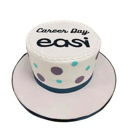 Gâteau société personnalisé avec logo