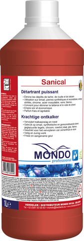 SANICAL 12X1L - détartrant sanitaire 
