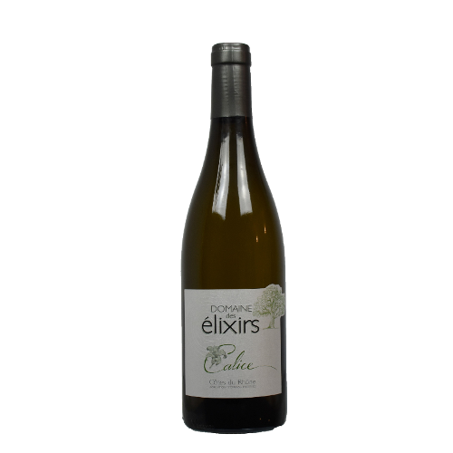Vin blanc - Côte du Rhône blanc Calice domaine des Elixirs bio 2019
