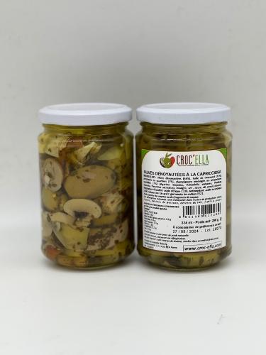 Olives à la Capricciosa seaux olives Italie CROC’ELLA pour professionnel