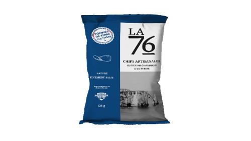 CHIPS ARTISANALES NATURES 125G