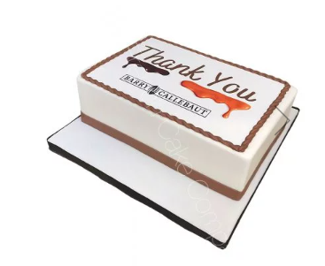 Gâteau personnalisé Thank You