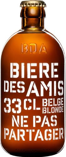 Biere Des Amis Blonde 5.8° Ow 33cl - 24