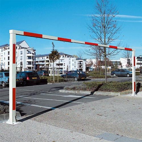 Portique limiteur de hauteur réglable (largeur + hauteur)