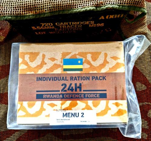 MRE Kit de ration alimentaire 24 heures - Forces Armées.