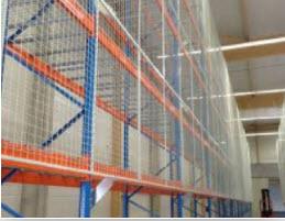Grillages anti chute rayonnages
