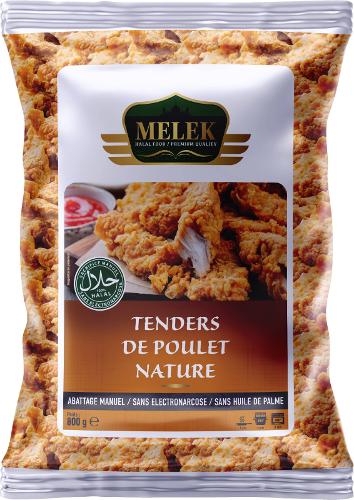 E244 : Melek Chicken tenders nature 800gr (10pc par colis)