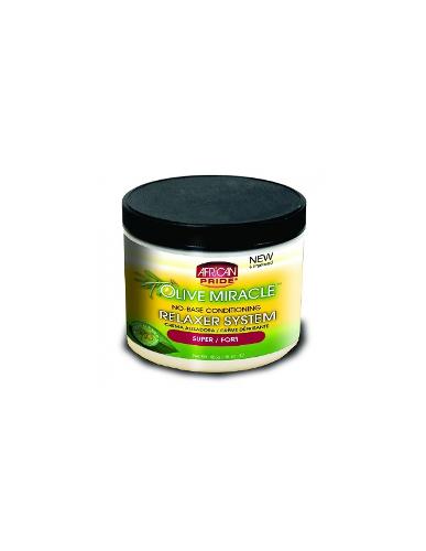 African Pride Olive Miracle Nb Relaxer Jar 15oz Sup