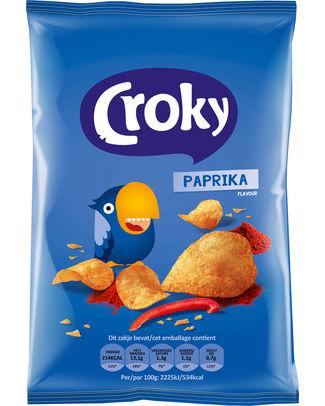 Croky Chips paprika 40gr - 20