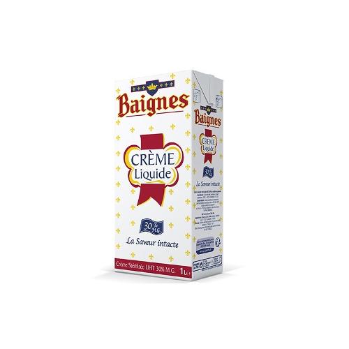 Crème Liquide 30%mg Baignes 1l X6