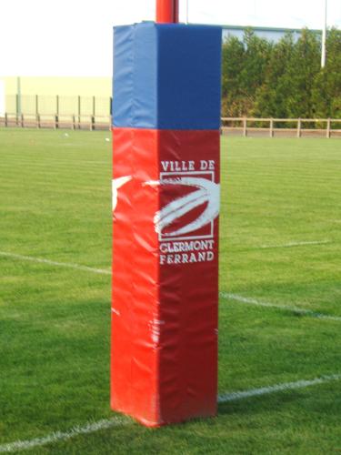 Kit 4 Protections Poteaux rugby 40 cm d'épaisseur - hauteur 200 cm