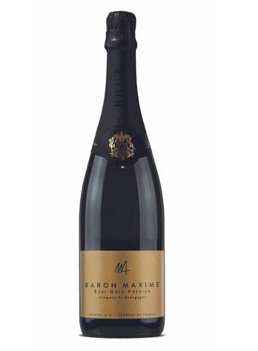 Vin français - Baron Maxime Brut Gold Premium AOP Cremant de Bourgogne