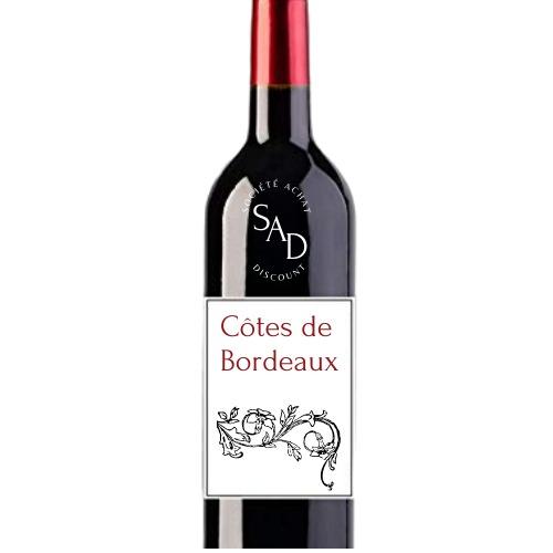 Déstockage vins Côtes de Bordeaux 