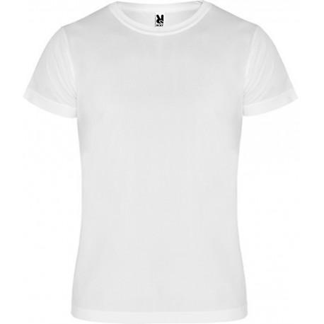 T-shirt technique enfant polyester manches courtes avec col rond