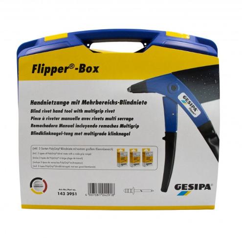 Flipper Box (Pinces à main pour pose de rivets aveugles)