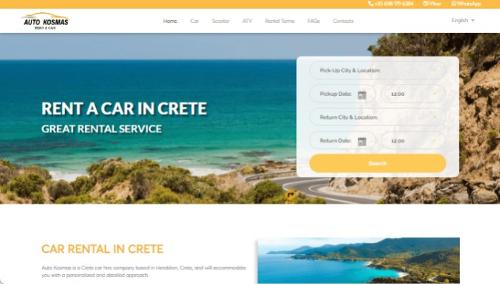 location de voiture en Crète