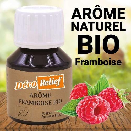 Arôme Bio Framboise Hydro 58 Ml