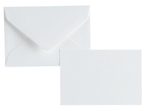crown mill | 25 cartes et enveloppes | blanc