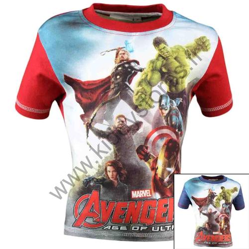 12x T-shirts Avengers du 2 au 8 ans