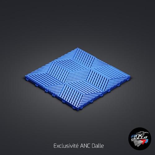 Dalle Cubique 3D Bleu foncé