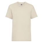T-shirt ajusté enfant valueweight en coton jersey fil Belcoro