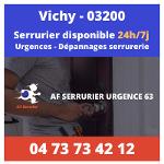 Serrurier sur Vichy – 24h/24 et 7j/7