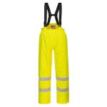 S781-Pantalon de pluie doublé Bizflame Haute Visibilité, Antistatique - jaune
