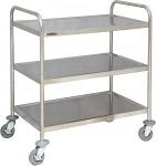 Chariot Inox 3 Plateaux