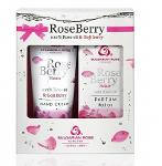 Coffret Cadeaux ,rose Berry Nature Parfum Polon 9ml Creme Pour Les Main 75 Ml