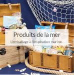 emballages bois pour produits de la mer
